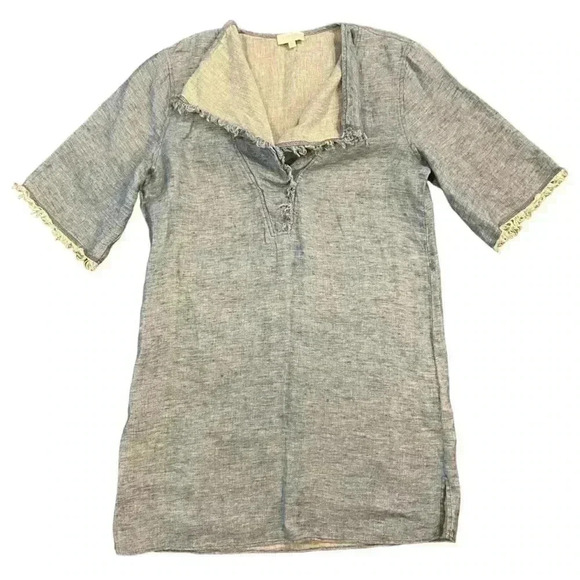ESCADA Sport Light Blue Denim Dress Size 34 - Picture 1 of 10